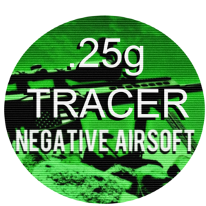 Negative Airsoft .25g Green Tracer Bottle 0.5kg